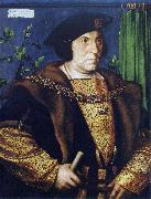 Hans holbein the younger Portrait of Sir Thomas Guildford oil painting artist